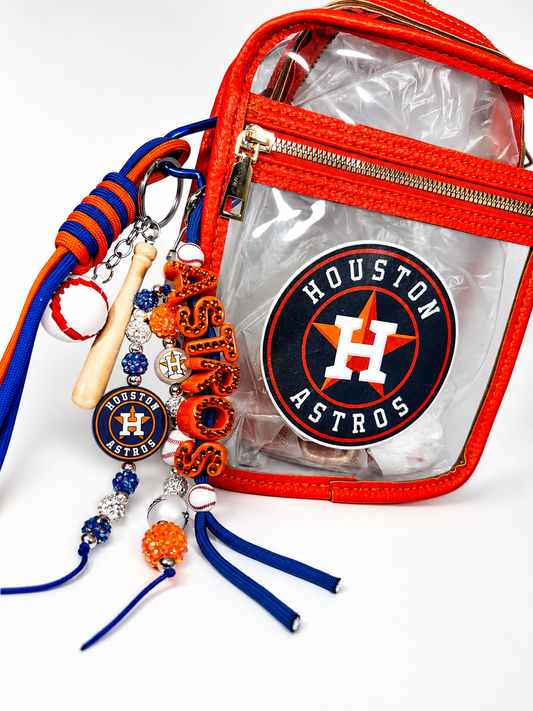 Houston Astros Bag/Purse Keychain