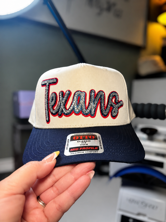Texans Rhinestone Trucker Hat